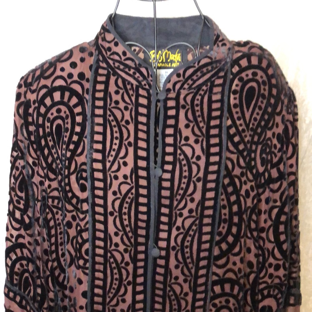 BOB MACKIE button down duster - Picture 2 of 7